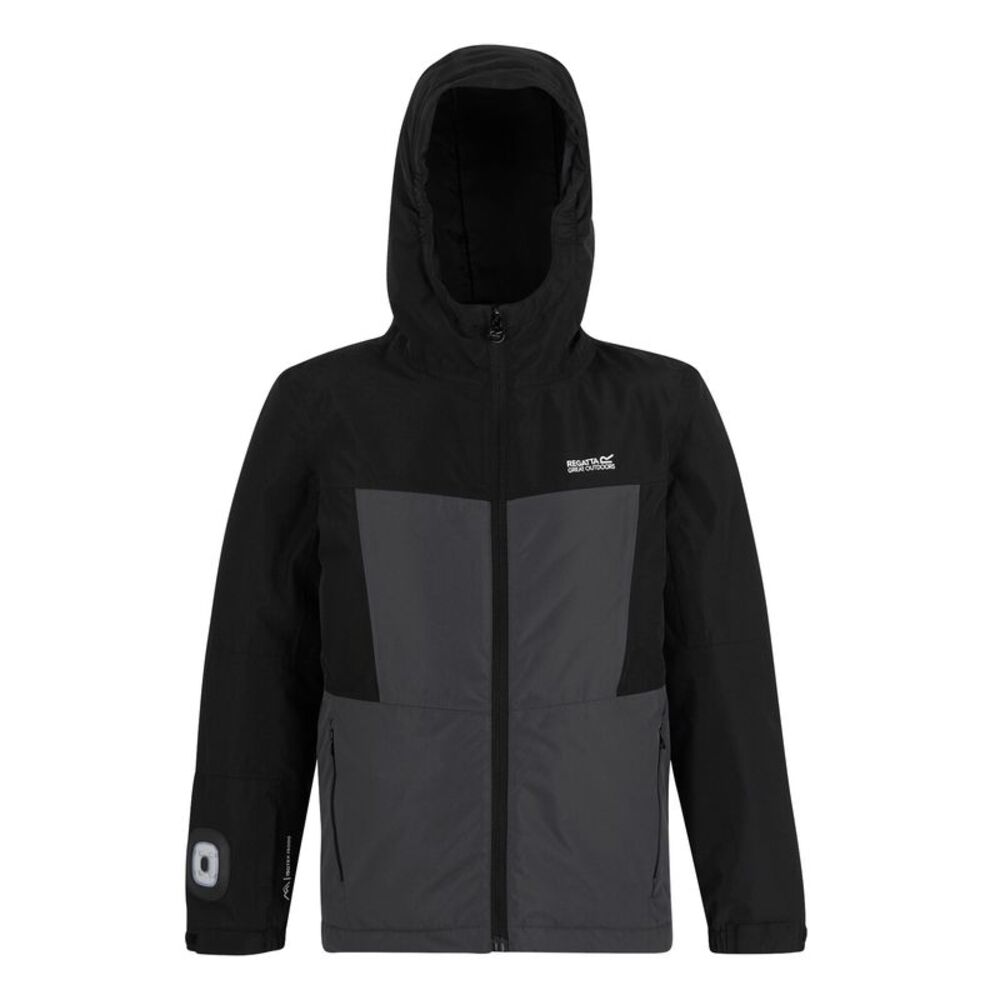 Regatta Childrens/Kids Beamz Insulated Waterproof Jacket / Black